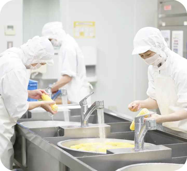 日精給食株式会社の安全への取り組み