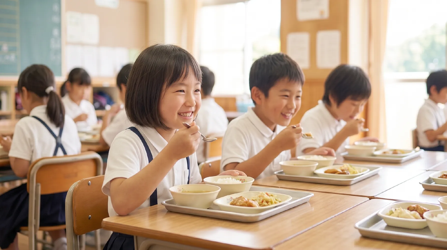 日精給食株式会社|子供たちの笑顔を育む食育を。