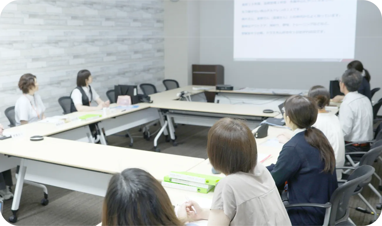 「人」を育てる、教育・検査体制